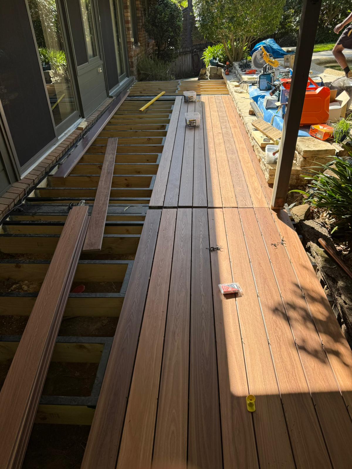 Leichhardt Deck — Spotted Gum with Glass Balustrade